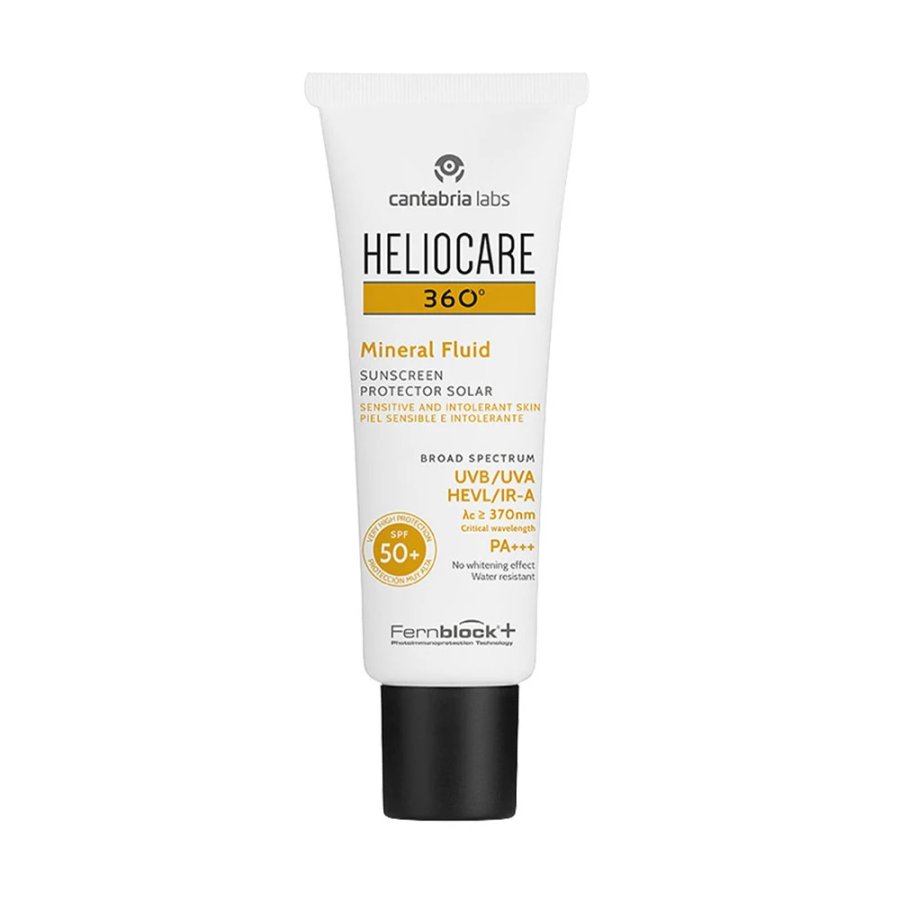 Heliocare 360° Mineral SPF50+ Protezione Solare Viso e Corpo, 50 ml