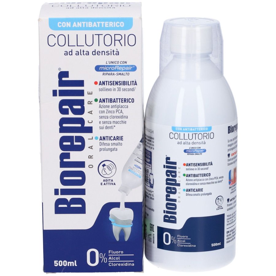 Biorepair, Collutorio Antibatterico, 500 ml