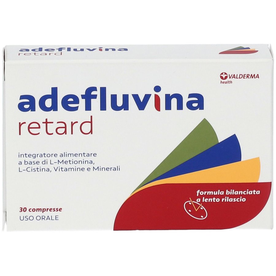 Valderma, Adefluvina Retard, 30 Compresse