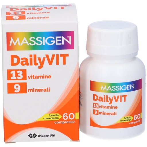 Massigen, Dailyvit+, 60 Compresse