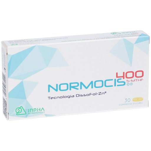 Normocis 400 - Integratore per il Controllo dell'Iperomocisteinemia - 30 Compresse
