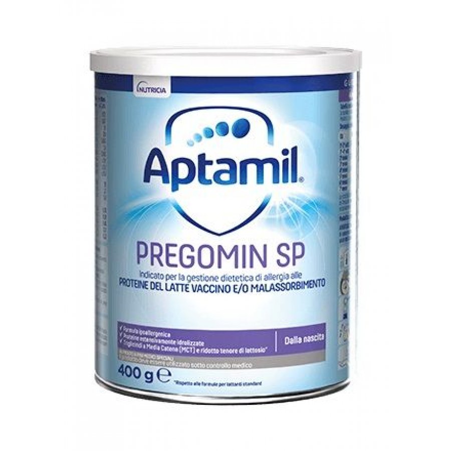 Aptamil Pregomin SP 400g - Alimento per neonati con allergia alle proteine del latte vaccino