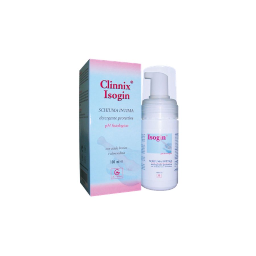 Clinner Isogin Schiuma Intima 100 ml - Detergente Delicato con Azione Antibatterica