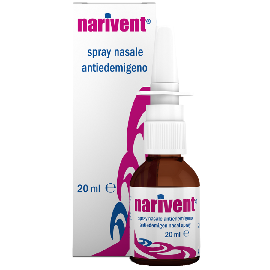 Narivent Spray Nasale Antiedemigeno, 20 ml