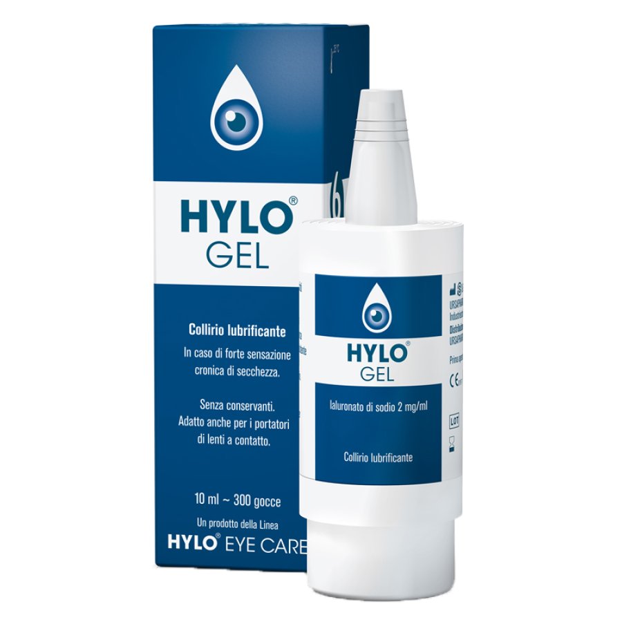 HYLO GEL Collirio Lubrificante Oftalmico, 10 ml HYLO GEL Collirio Lubrificante Oftalmico, 10 ml