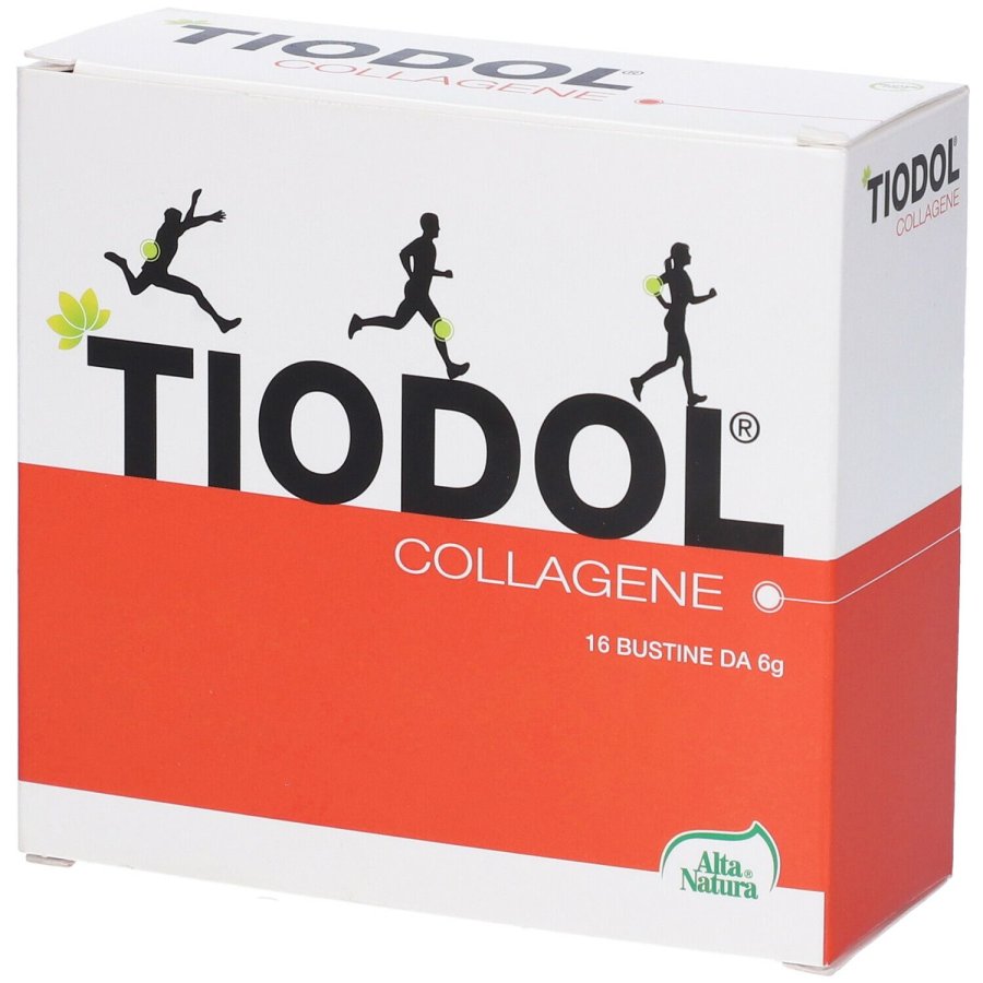 Tiodol Collagene 16 Bustine da 6g - Integratore Alimentare di Collagene Idrolizzato