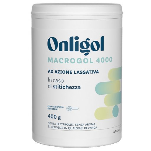Onligol - Macrogol 4000 ad Azione Lassativa in caso di Stitichezza 400g