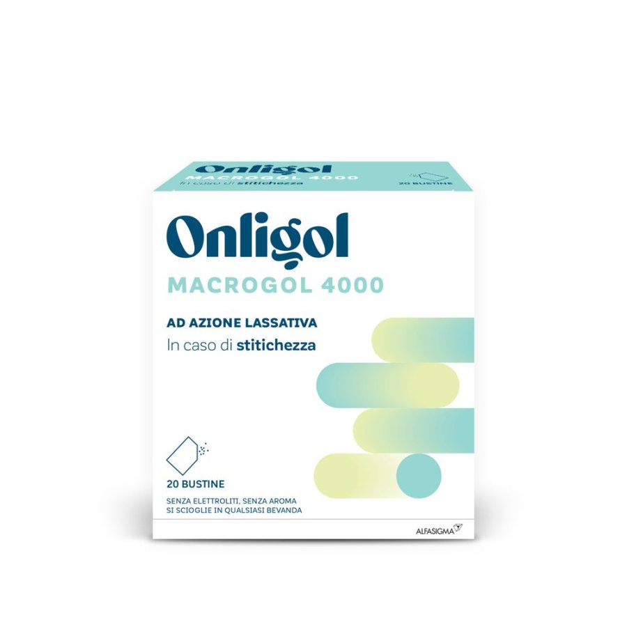 Alfasigma, Onligol Macrogol 4000, 20 Bustine