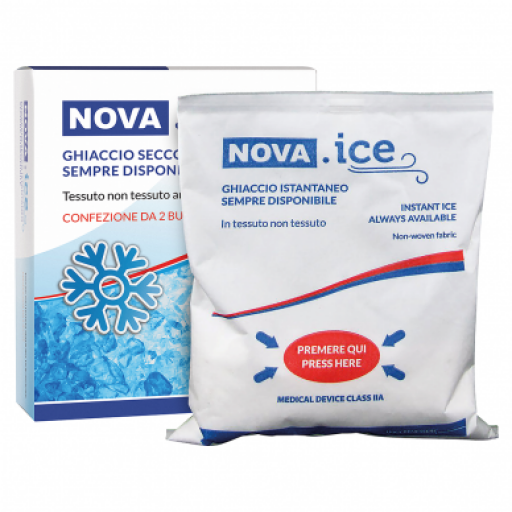 Nova Ice Ghiaccio Istantaneo TNT - 1 Pezzo, Rinfresca in Modo Rapido ed Efficace