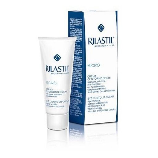 Rilastil - Micro Crema Contorno Occhi 15ml - Uno Sguardo Giovane e Radiante a Tutta Bellezza