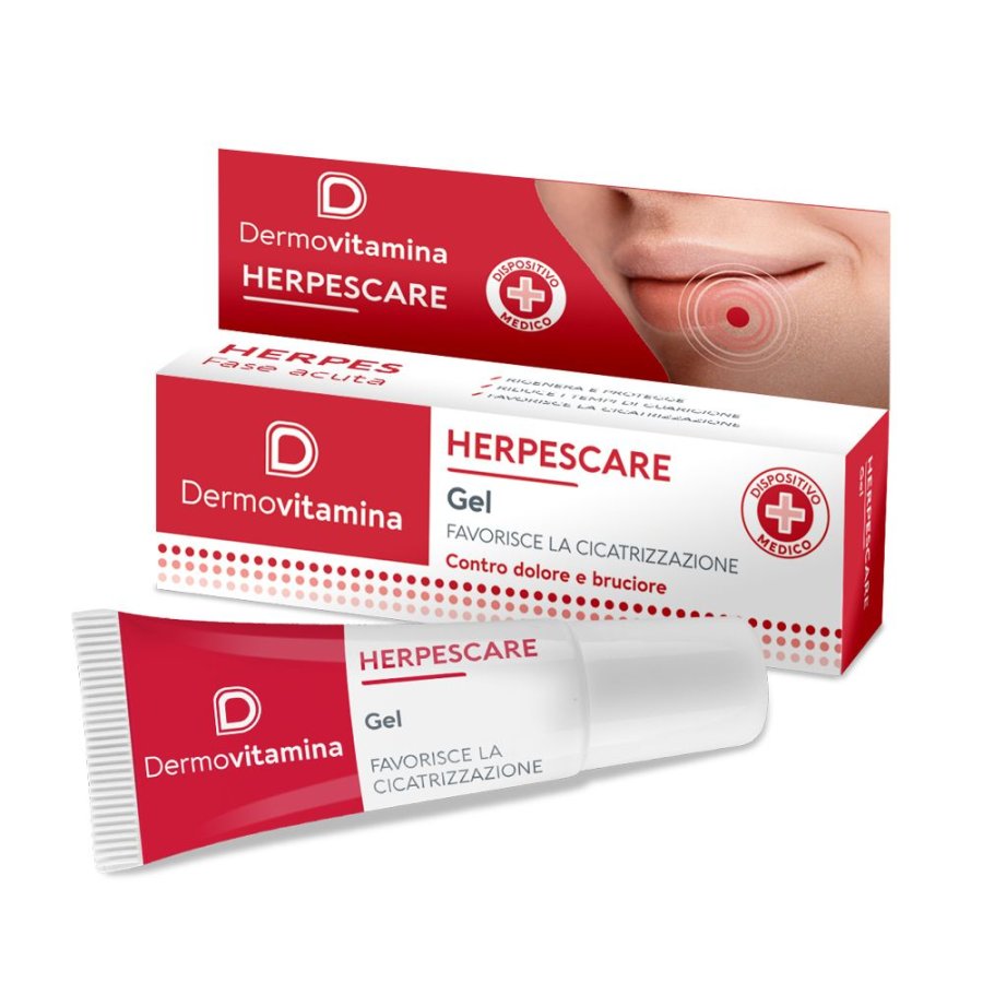 Dermovitamina Herpes Care Gel Protettivo e Rigenerante, 8ml