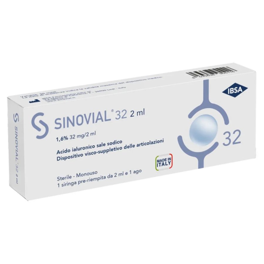 Sinovial 50 Siringa Pre-riempita Acido Ialuronico 2,5 ml – Artrosi e Tendinopatie