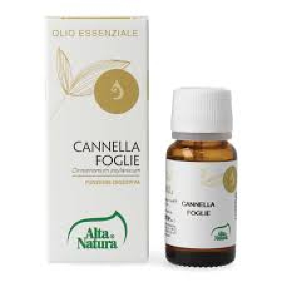 Essentia Olio Essenziale Cannella Foglie 10 ml - Olio Essenziale Puro al 100%