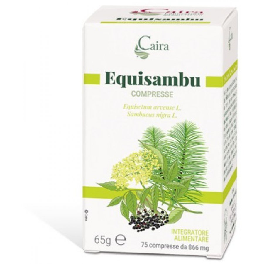 Equisambu 75 Compresse - Integratore Naturale di Sambuco e Vitamina C