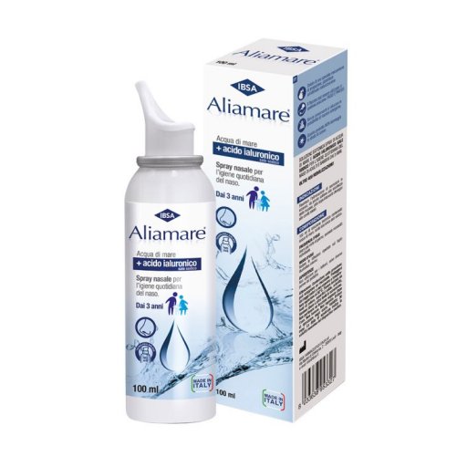 Aliamare Spray Nasale Soluzione Isotonica 100ml - Aliamare Spray nasale soluzione isotonica