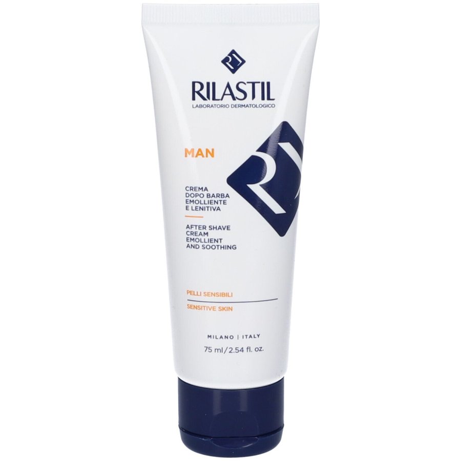 Rilastil Man Crema Dopobarba Uomo, 75 ml