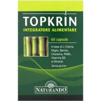 Topkrin 60 Compresse - Integratore per la Salute e la Crescita dei Capelli