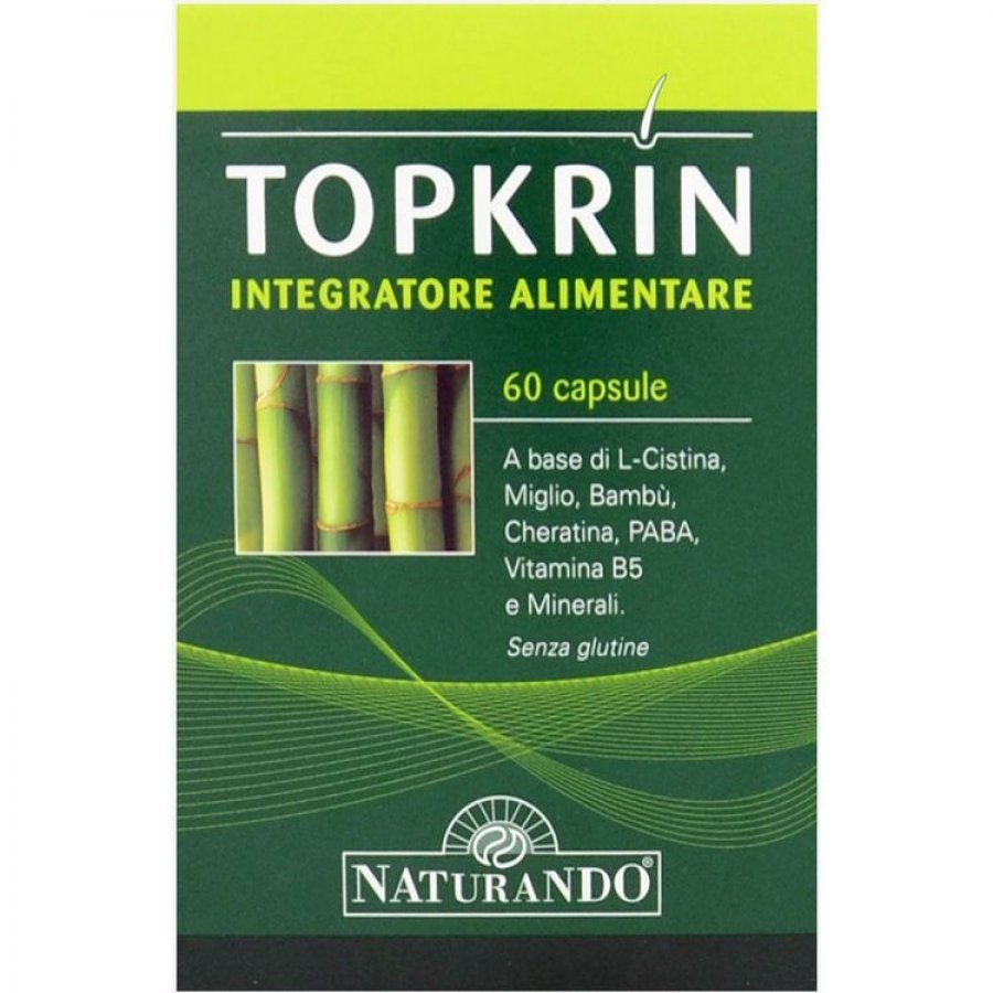 Topkrin 60 Compresse - Integratore per la Salute e la Crescita dei Capelli