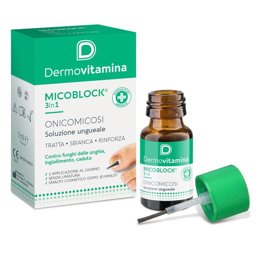 Dermovitamina, Micoblock 3 in 1, 7 ml