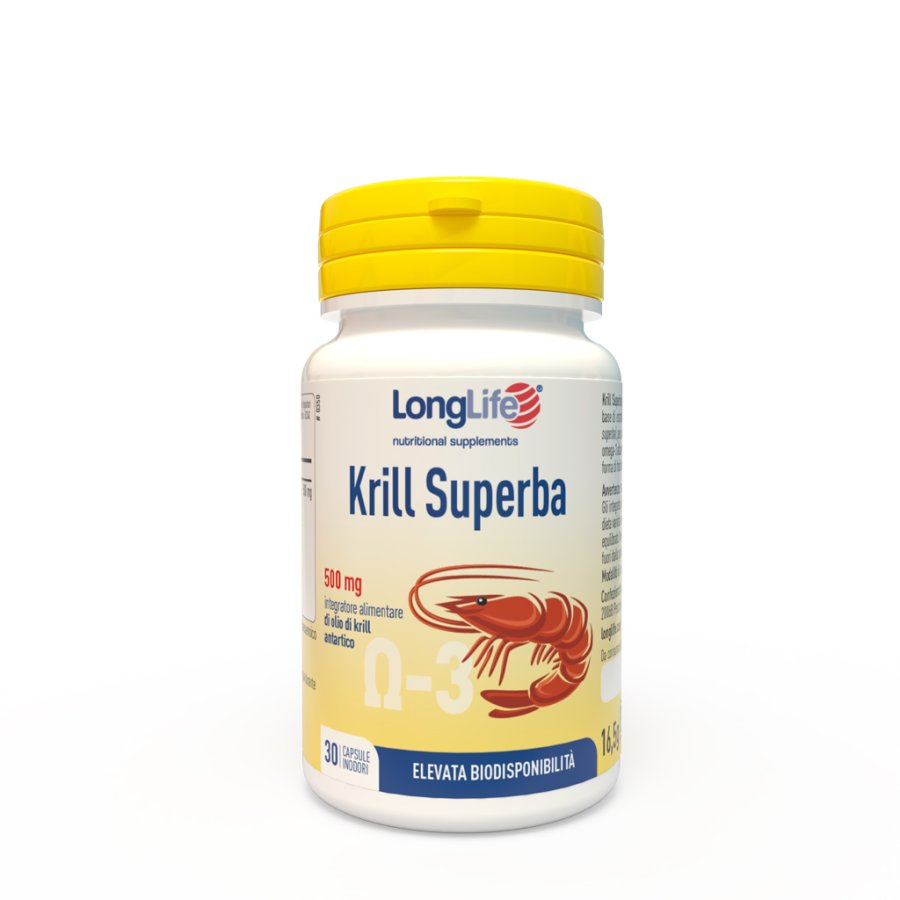LongLife, Krill Superba, 30 Capsule 