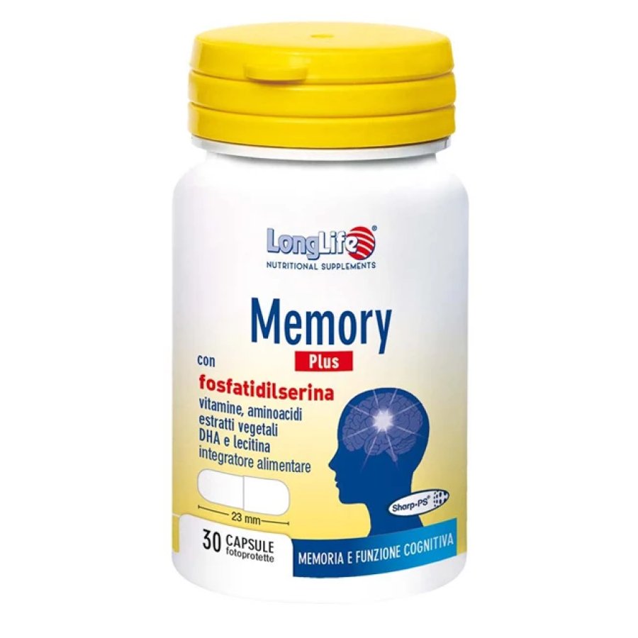 LongLife, Memory Plus, 30 Capsule 