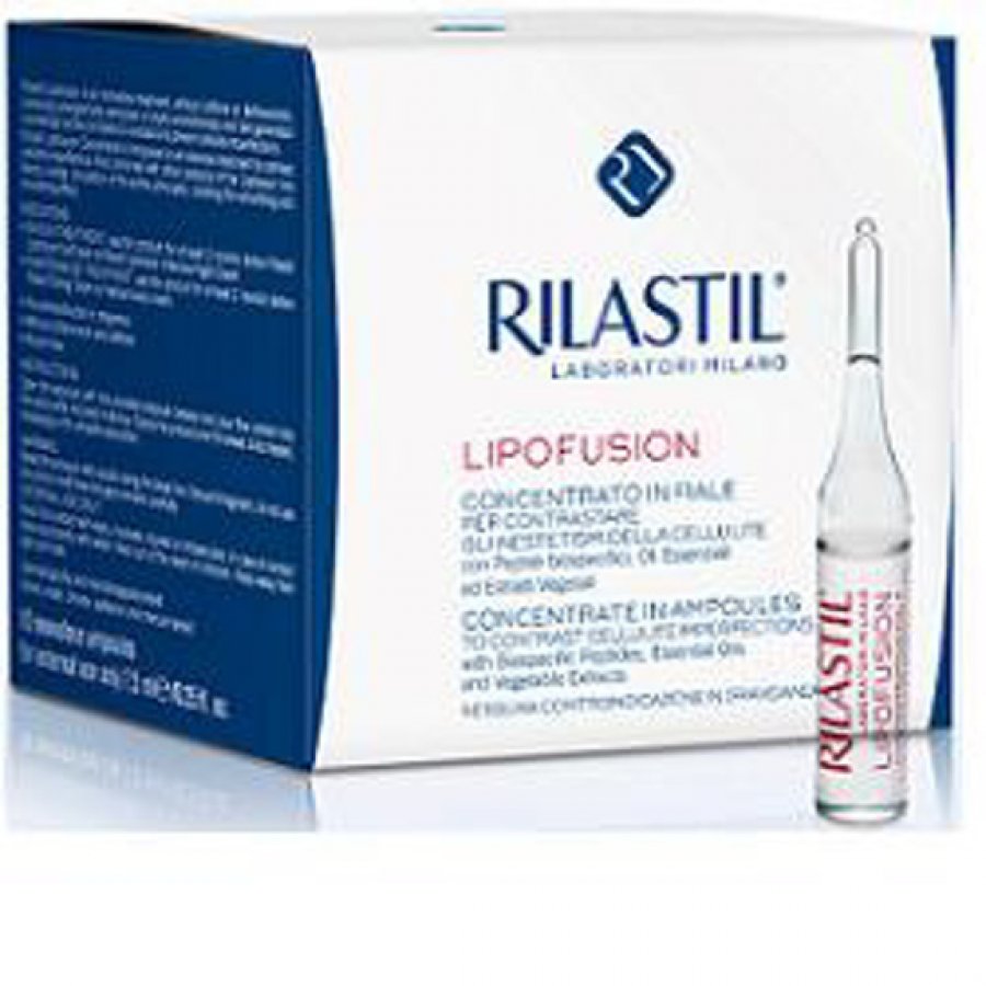 Rilastil - Linea Inestetismi Cellulite Lipofusion Siero Anti-cellulite 10 Fiale da 7,5ml
