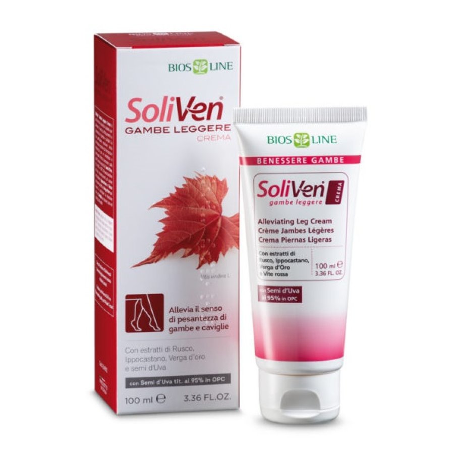 SoliVen Gambe Leggere Crema, 100 ml SoliVen Gambe Leggere Crema, 100 ml