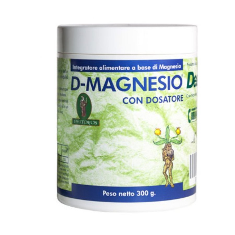 D-Magnesio - 300g Con Dosatore per Integrare la Tua Dieta