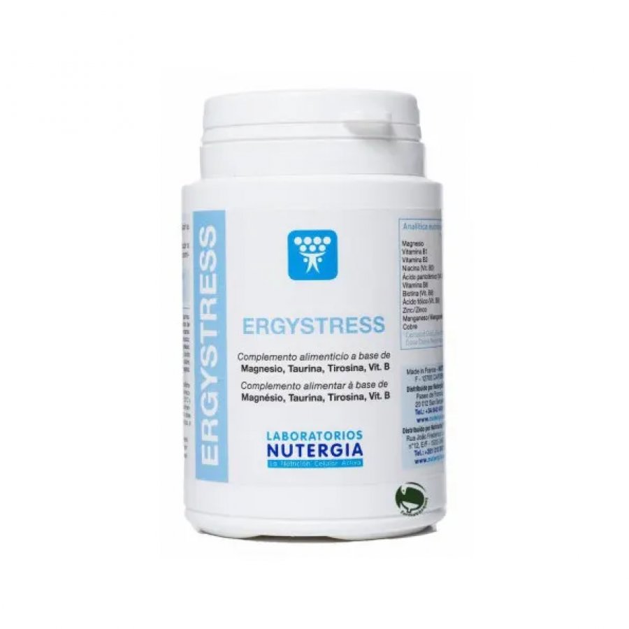 Ergystress 60 Capsule - Integratore Alimentare di Magnesio, Vitamine B e Oligoelementi