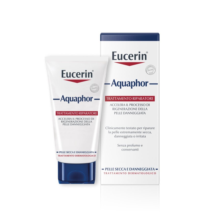 Eucerin Aquaphor - Trattamento Riparatore Per Pelli Danneggiate, 40ml