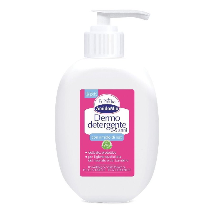 Euphidra AmidoMio, Dermo Detergente 0-5 Anni, 400 ml