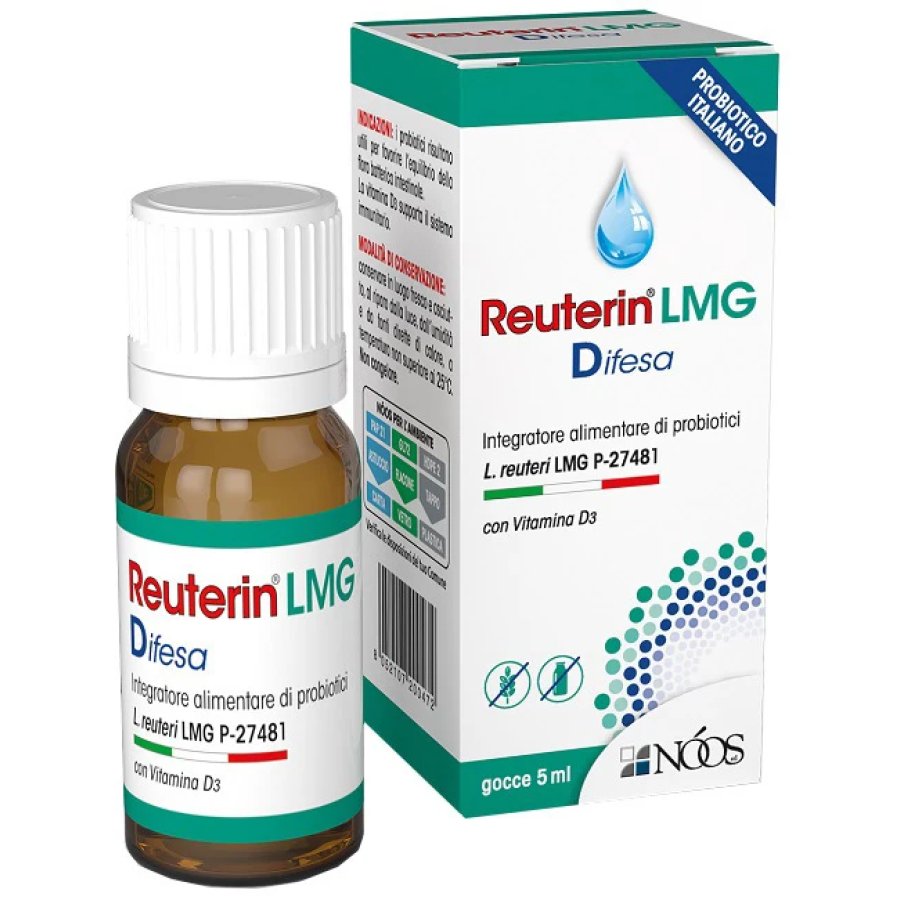 Noos, Reuterin D3 Gocce, 5 ml