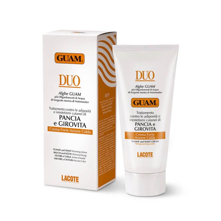Guam, Duo Crema Forte Azione Calda Pancia Girovita, 150 ml