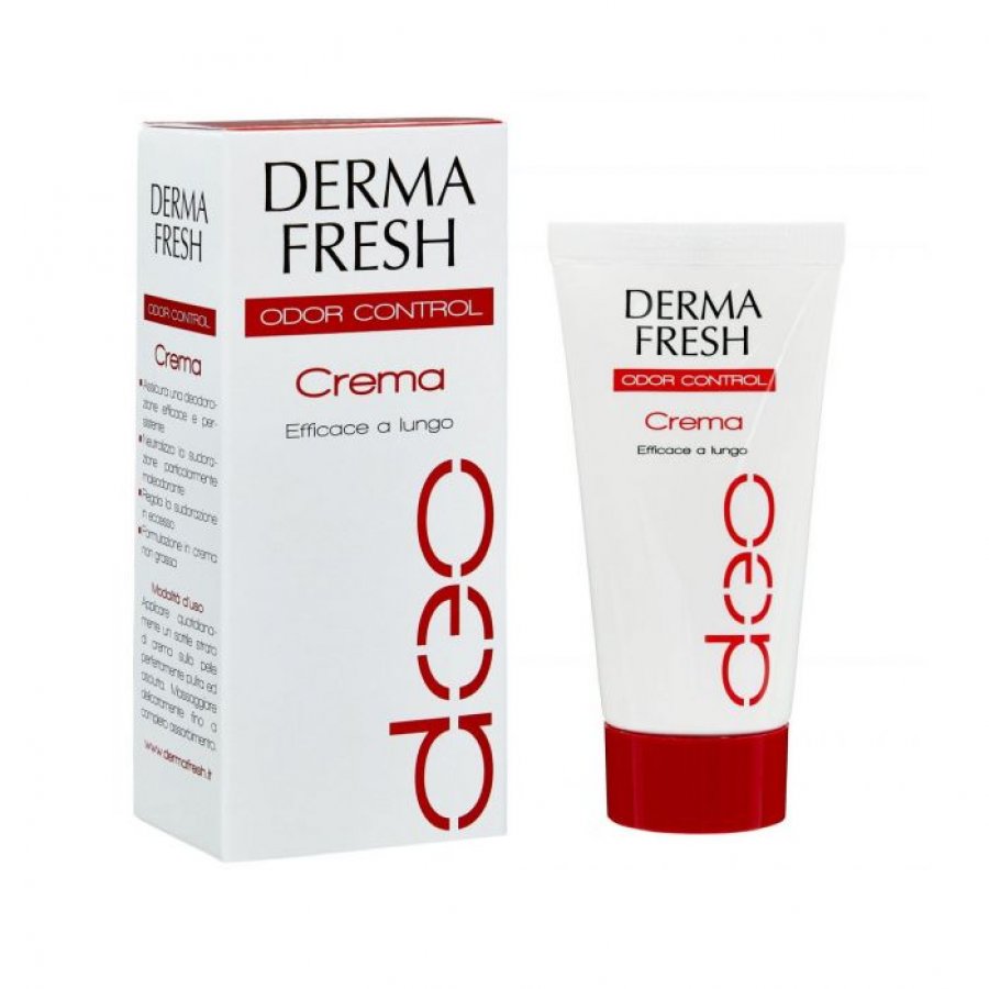 Dermafresh Deo Odor Control Crema 30ml - Crema Deodorante Ipoallergenica per il Controllo degli Odori
