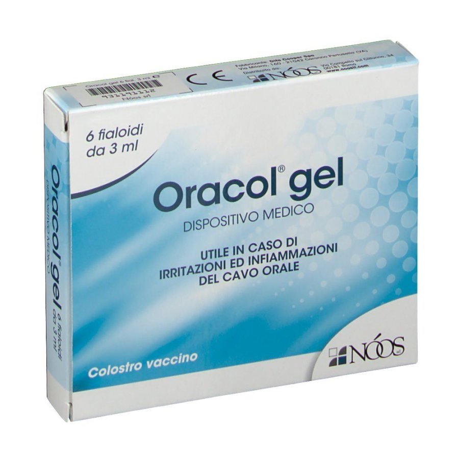 Noos Oracol Gel Orale, 6 Fiale Noos Oracol Gel Orale, 6 Fiale