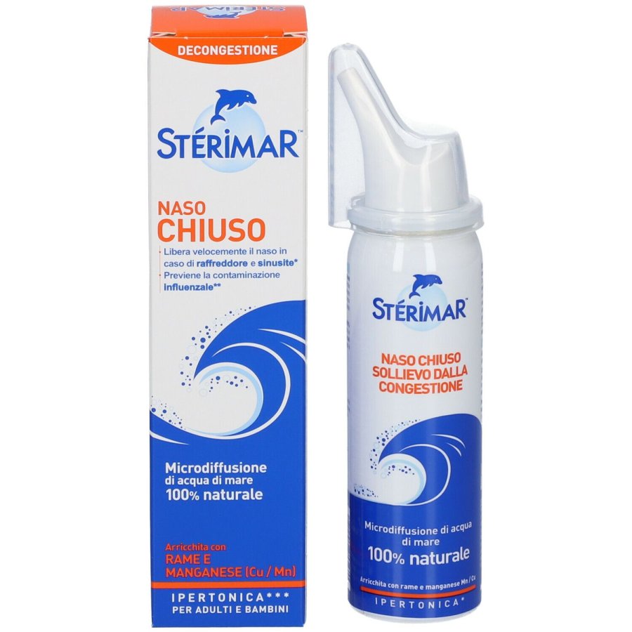 Sterimar Ipertonico Spray Nasale, 50 ml Sterimar Ipertonico Spray Nasale, 50 ml