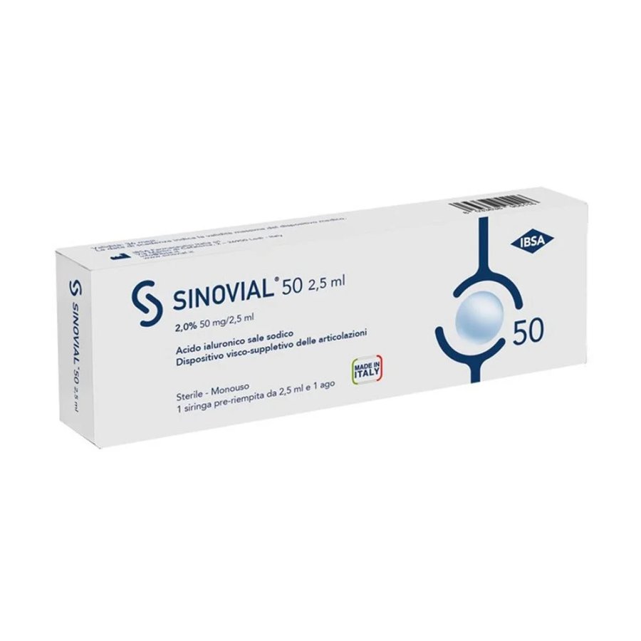 IBSA, Sinovial 50 1 Siringa Pre-riempita, 2,5 ml