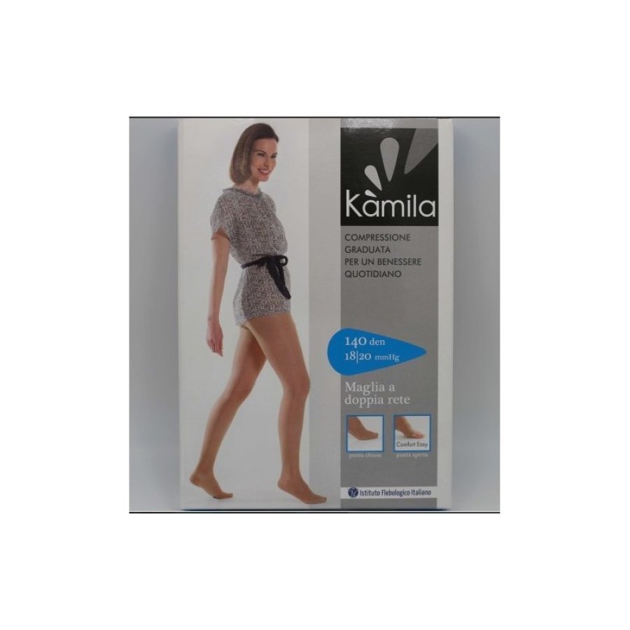 Kamila Comfort 140 Collant Maglia Rete Playa 4, 1 paio