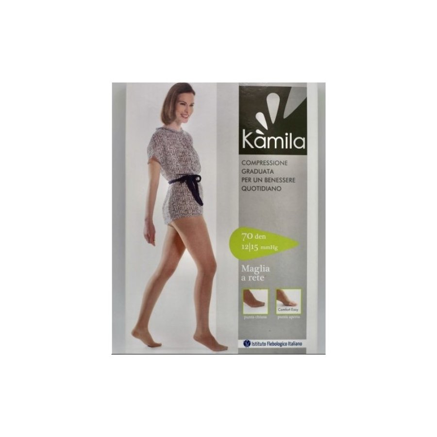 Kamila Comfort 70 Collant Maglia Rete Playa 5, 1 paio