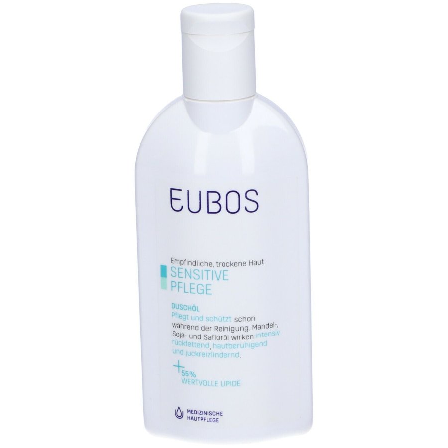 Eubos Sensitive Olio Doccia Pelle Sensibile 200ml - Idratazione Profonda e Delicata