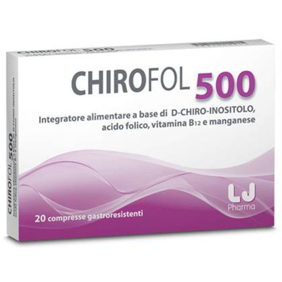 Chirofol 500, 20 compresse