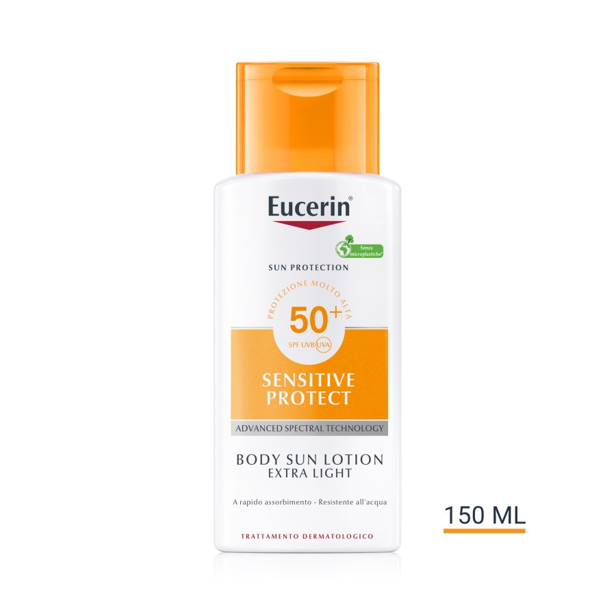 Eucerin Sun Protection - Lozione Solare Extra Light SPF50+, 150ml