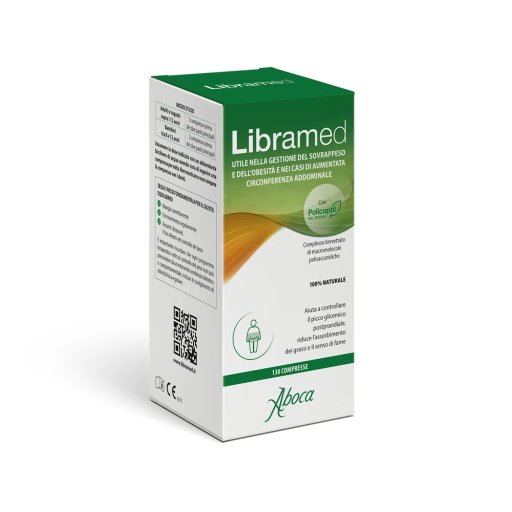 Aboca Libramed - Controllo del Peso, Riduzione Grassi e Carboidrati, 138 Compresse