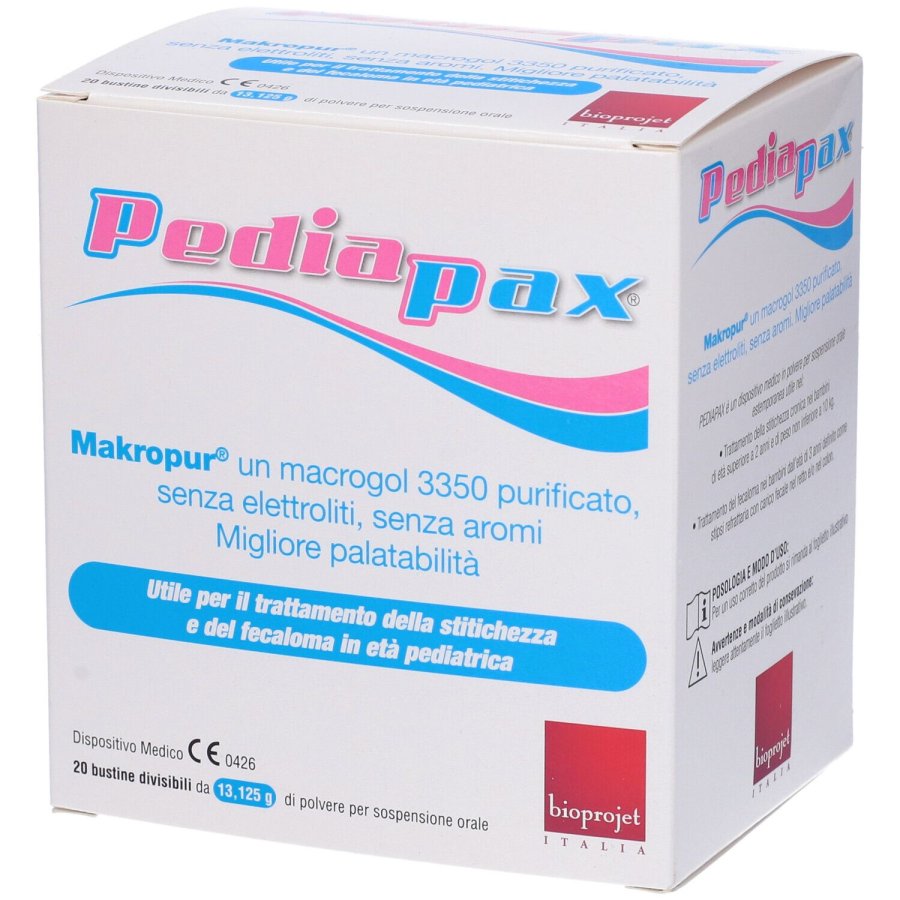 Bioprojet, Pediapax Polvere, 20 Bustine Bioprojet, Pediapax Polvere, 20 Bustine