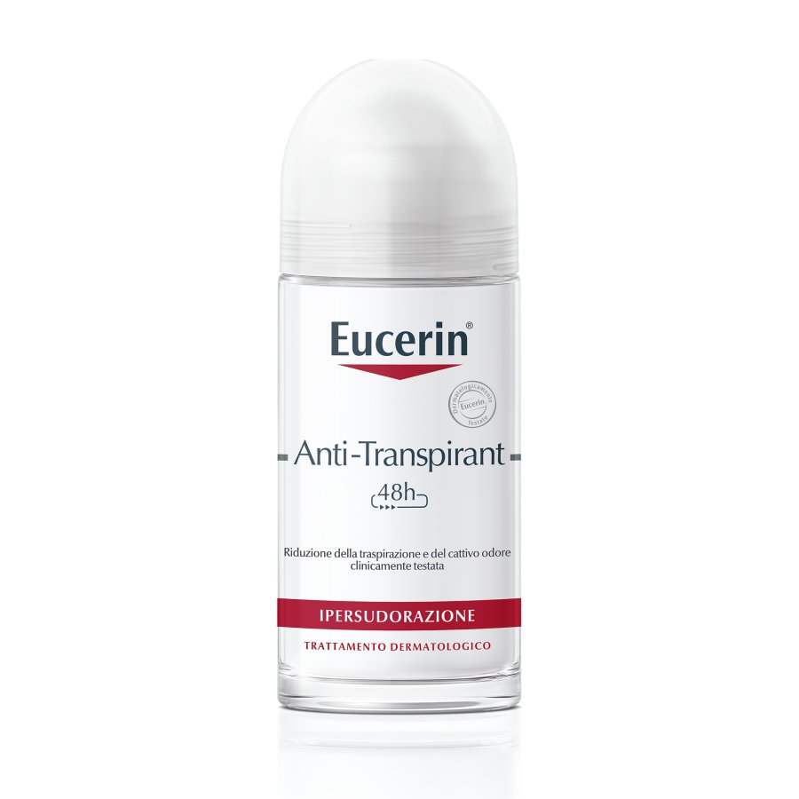 Eucerin Deodorante - Anti-Traspirante Roll-On 48H, 50ml