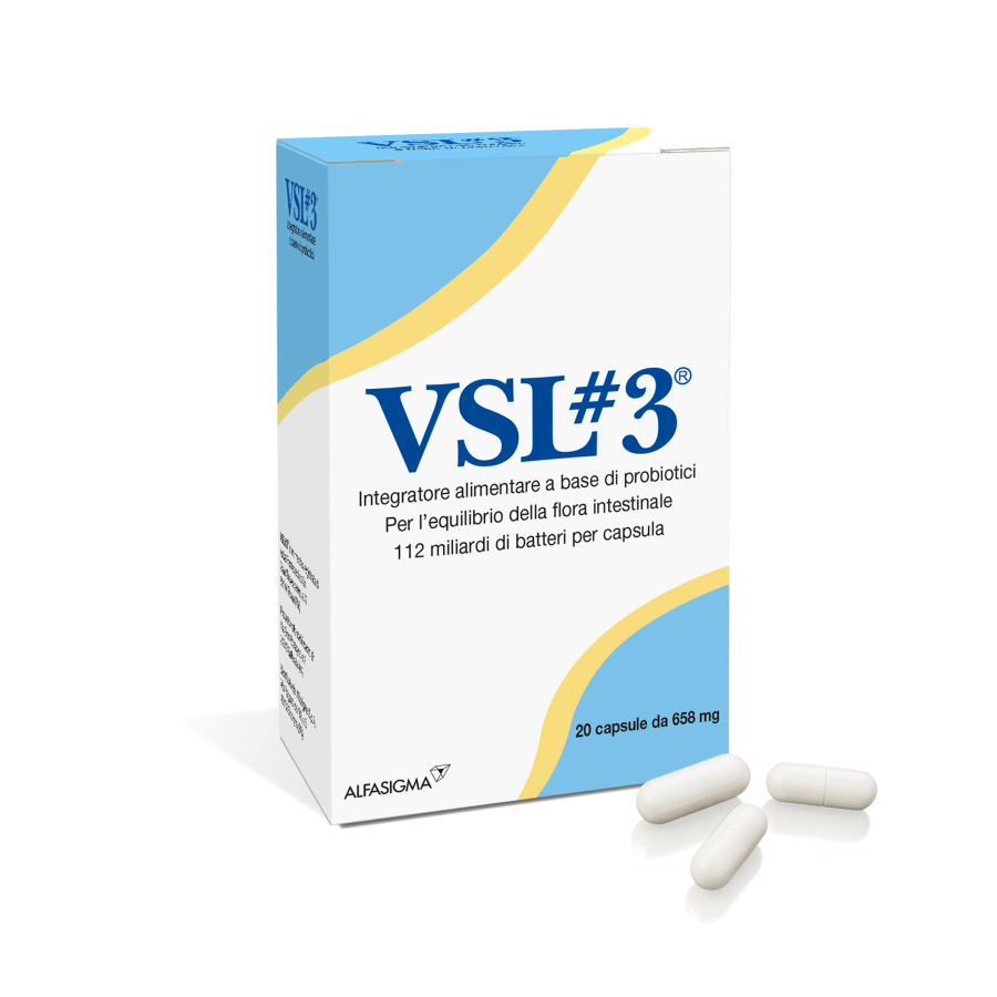 VSL3 Integratore Probiotici 20 Capsule