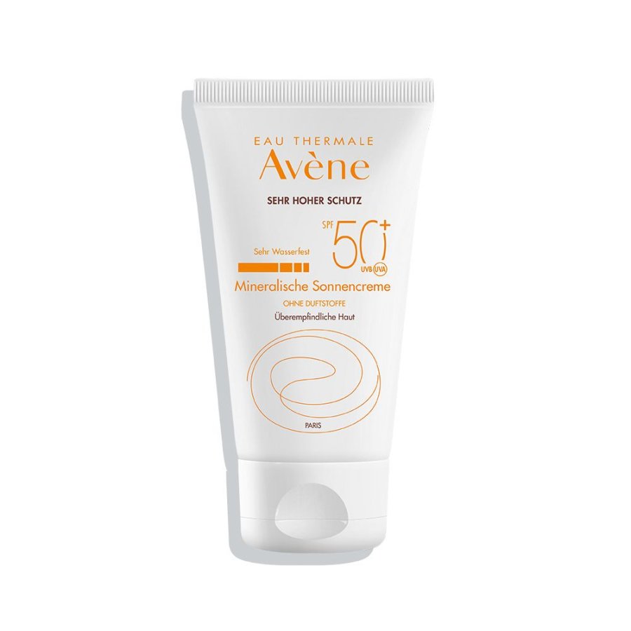 Av&egrave;ne Crema Solare Schermo Minerale SPF50+, 50 ml