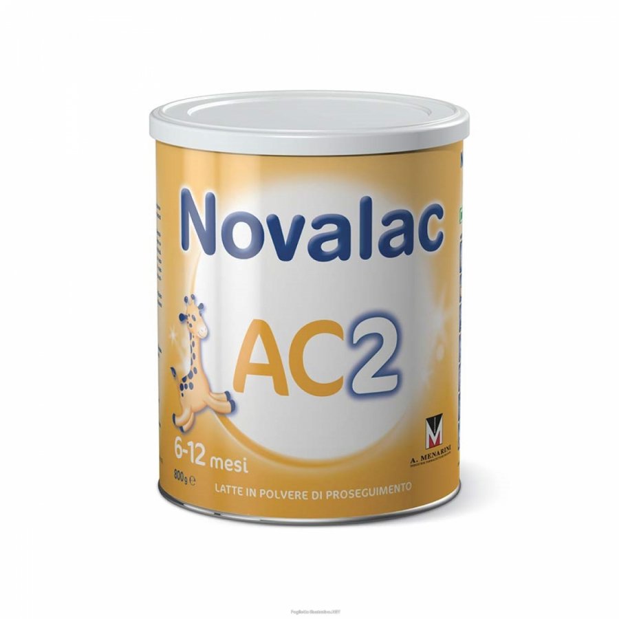 Nuvolax AC 2 Latte in Polvere per Lattanti 800g - Latte di Proseguimento a Ridotto Contenuto di Lattosio