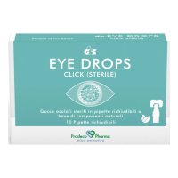 GSE, Eye Drops Click Gocce Oculari, 10 Pipette 
