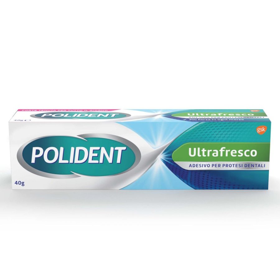 Polident Ultra Fresh Adesivo Dentario, 40 g